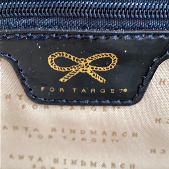 Anya Hindmarch for Target Faux-Python Black Clutch - Picture 5 of 7